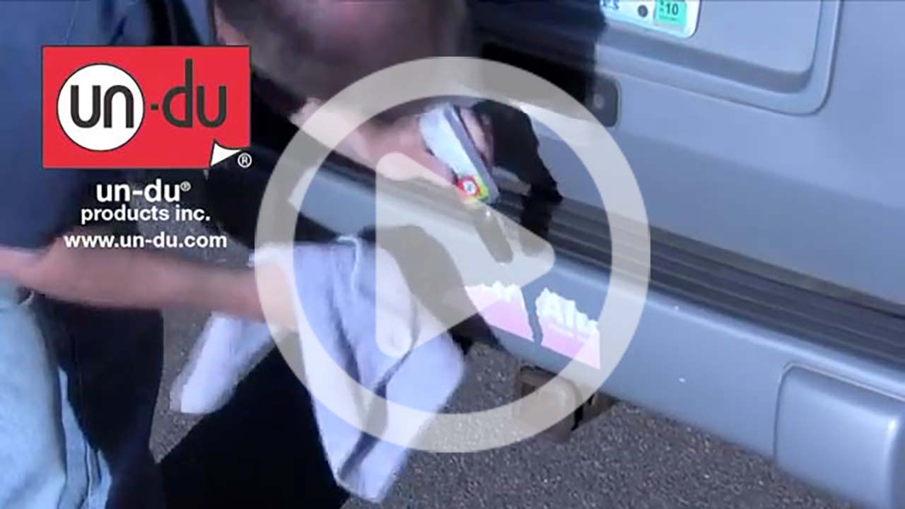 How to remove Bumper Sticker from a car