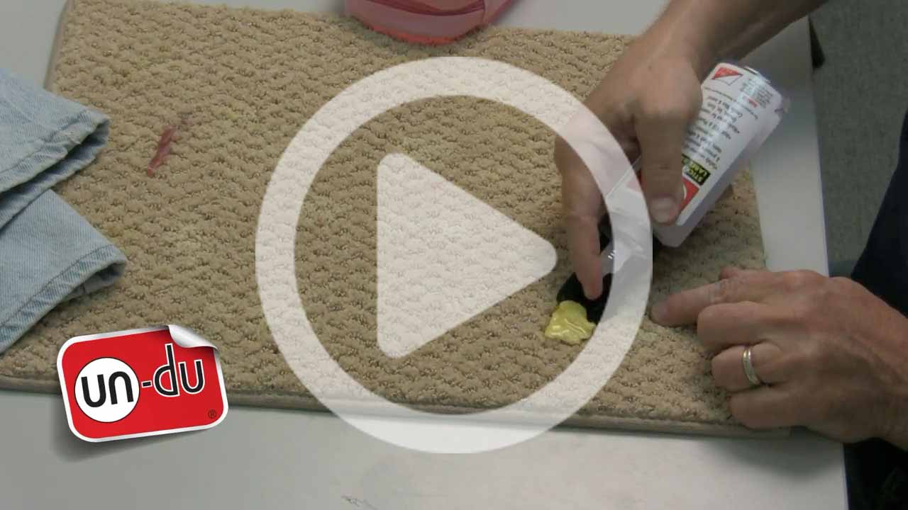 How to remove gum from carpet