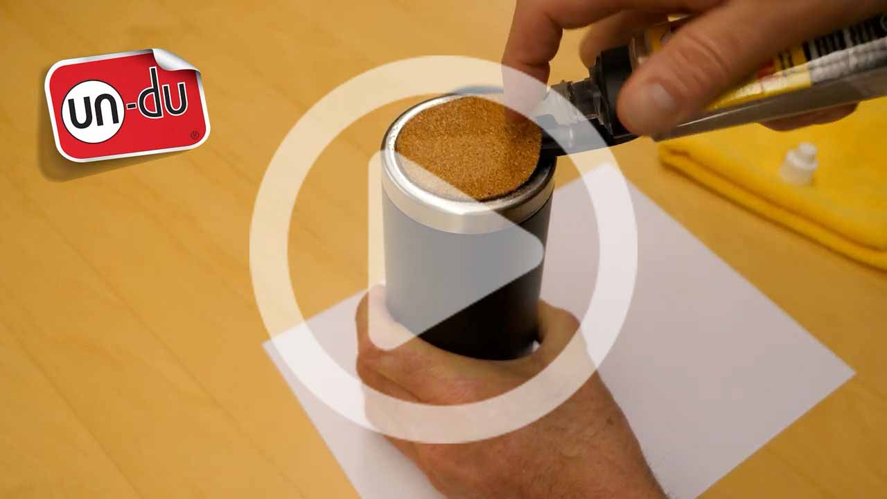 How to removal self adhesive cork coasters