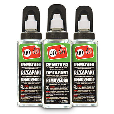 un-du (TM) Adhesive Remover - APPROVED for use in California