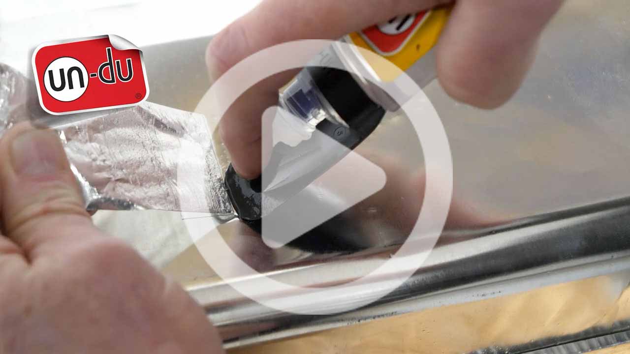How to remove HVAC tape using un-du remover