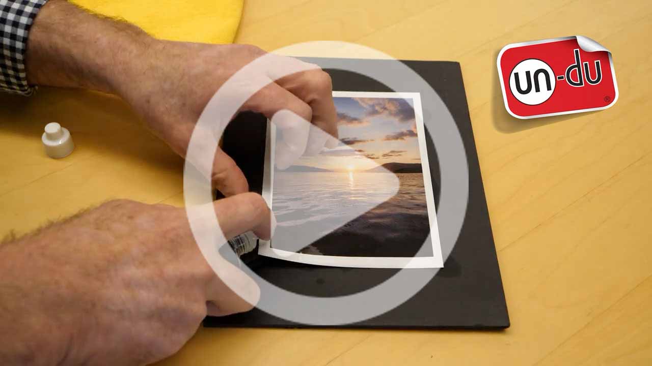 How to remove a mounted photo
